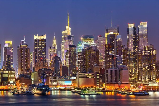 NYC Panoramic: Brooklyn and New Jersey Waterfront Night Tour - Private transportation and the four-hour schedule