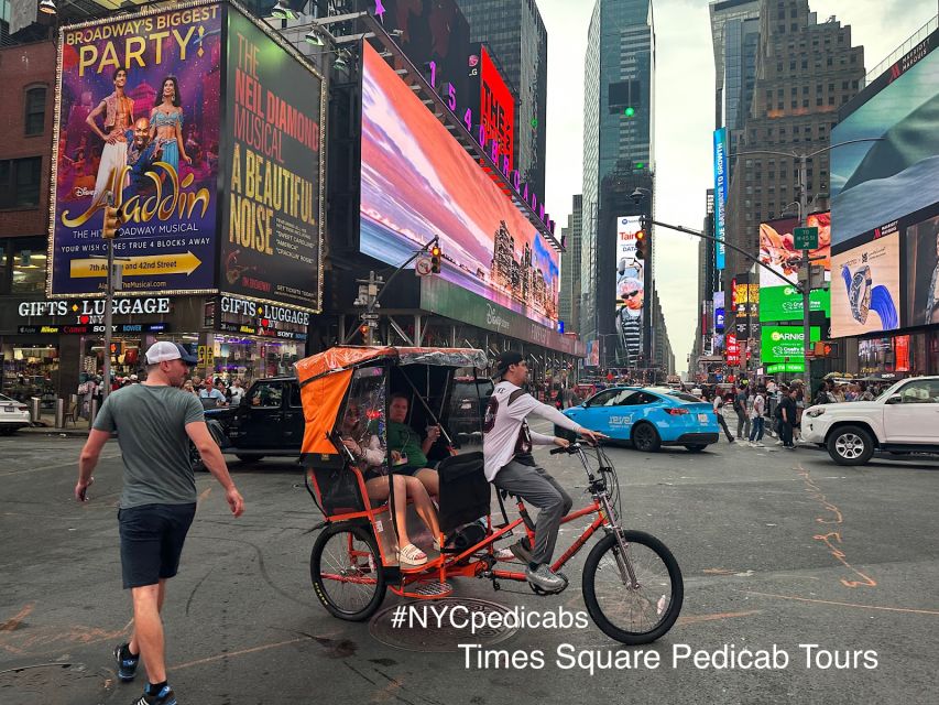 NYC Pedicab Tours: Central Park, Times Square, 5th Avenue - What the guide adds to the ride