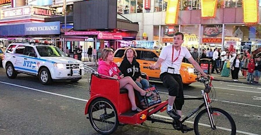 NYC Pedicab Tours: Central Park, Times Square, 5th Avenue - Times Square and the Broadway Theater District