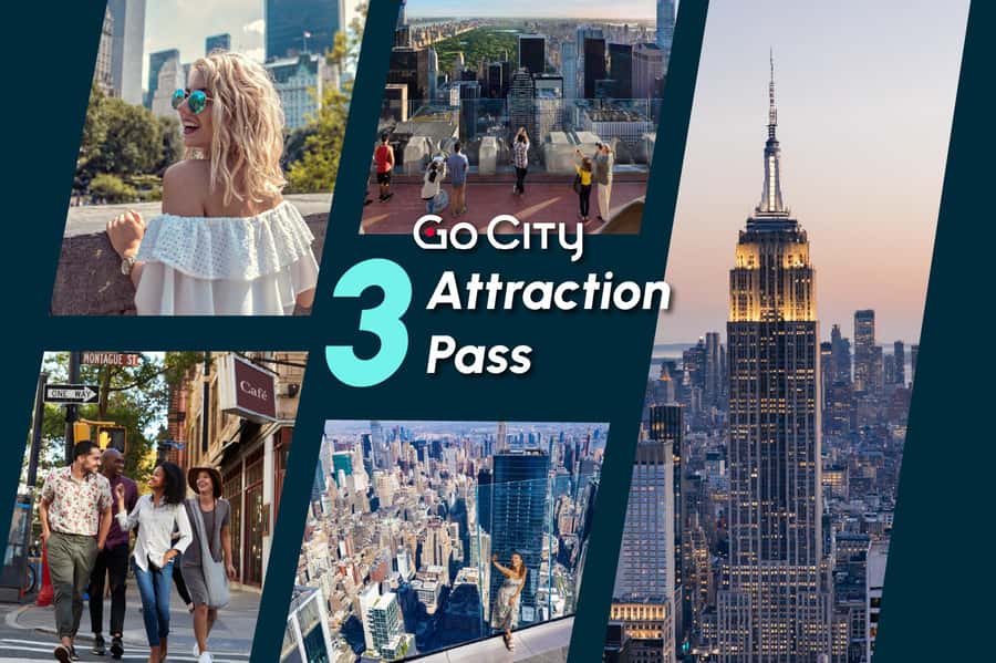 NYC: Pick 1 Attraction + Edge New York + Top of the Rock - Two New York viewpoints, two very different views