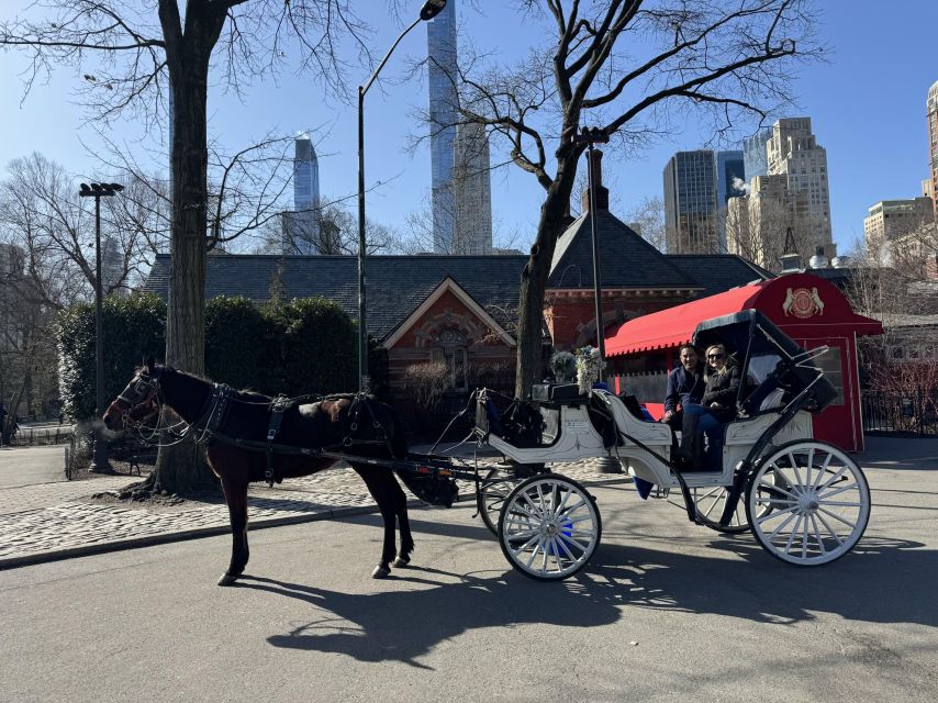 NYC Private Central Park Horse Carriage Ride with Guide - Cherry Hill and the lake