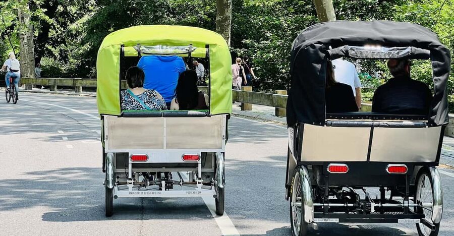 NYC: Private Central Park Pedicab Tours / PICKUP FROM MUSEUM - Starting at the Natural History Museum on Central Park West