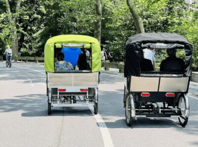 Private Central Park Pedicab Tours / PICKUP FROM MUSEUM