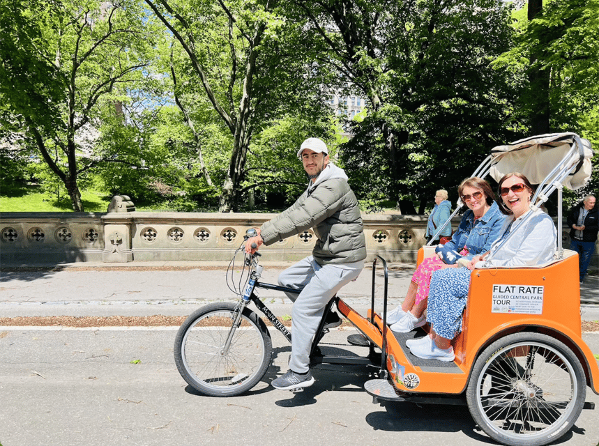 NYC: Private Central Park Pedicab Tours / PICKUP FROM MUSEUM - FAQ