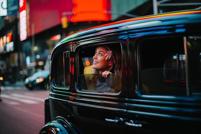 NYC Private Classic Car Experience - Midtown - Bryant Park and the underground world of books