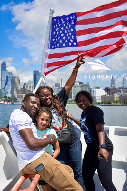 NYC: Starship Landmark 90 Minute Sightseeing Cruise - South Street Seaport, Battery Park City, and One World Trade Center