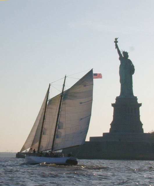 NYC: Statue of Liberty Day Sail on the Schooner Adirondack - The included drink and onboard costs