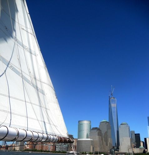 NYC: Statue of Liberty Day Sail on the Schooner Adirondack - Choosing your seat and preparing for the harbor