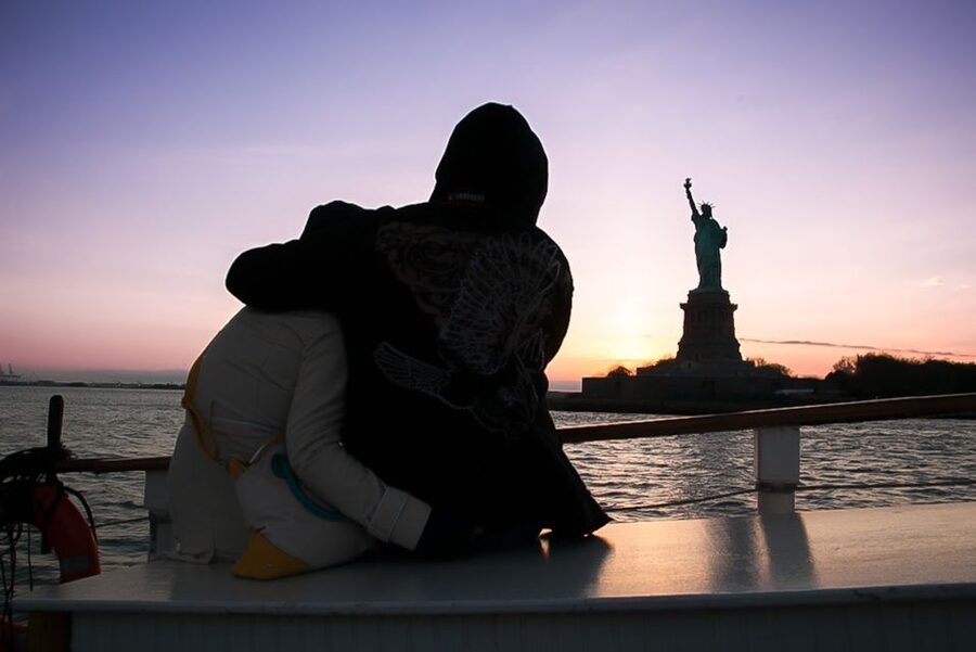 NYC: Statue of Liberty Day Sail with Onboard Bar - One World Trade Center and Lower Manhattan