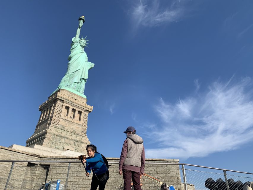 NYC: Statue of Liberty Guided Private Group or Family Tour - The Pedestal Museum and the original torch