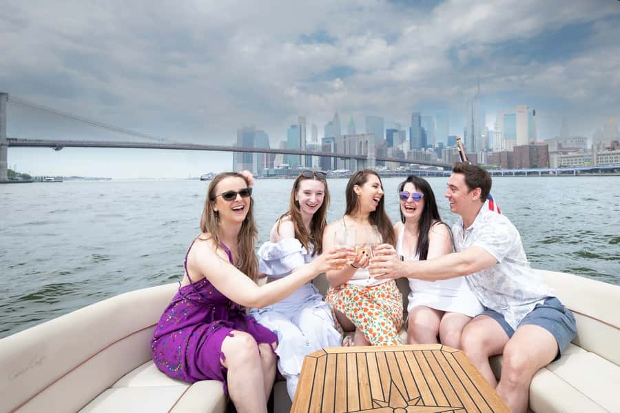 NYC: Statue of Liberty Private Yacht Tour - Two lounges, one flexible deck
