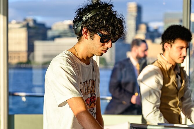 NYC Sunset Cruise with DJ, Skyline & Statue of Liberty - Music, dancing, and the three-level Grand Mariner