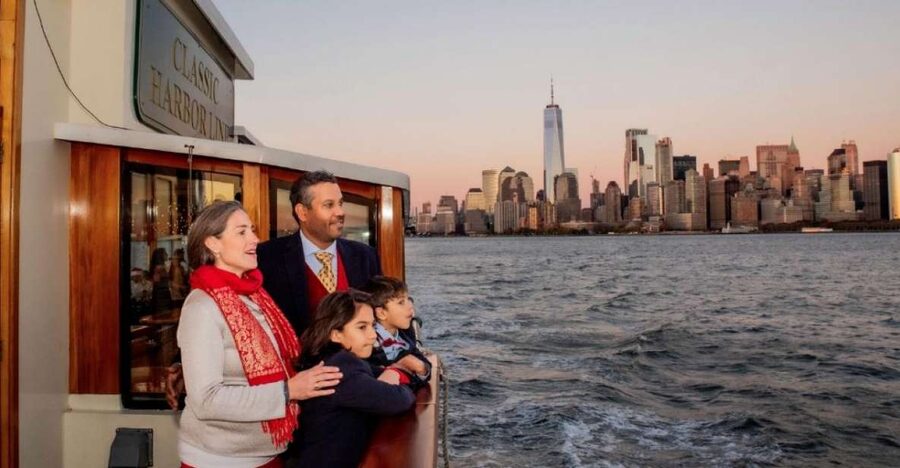 NYC: Sunset Holiday Cocoa Cruise - What You See From the Hudson River