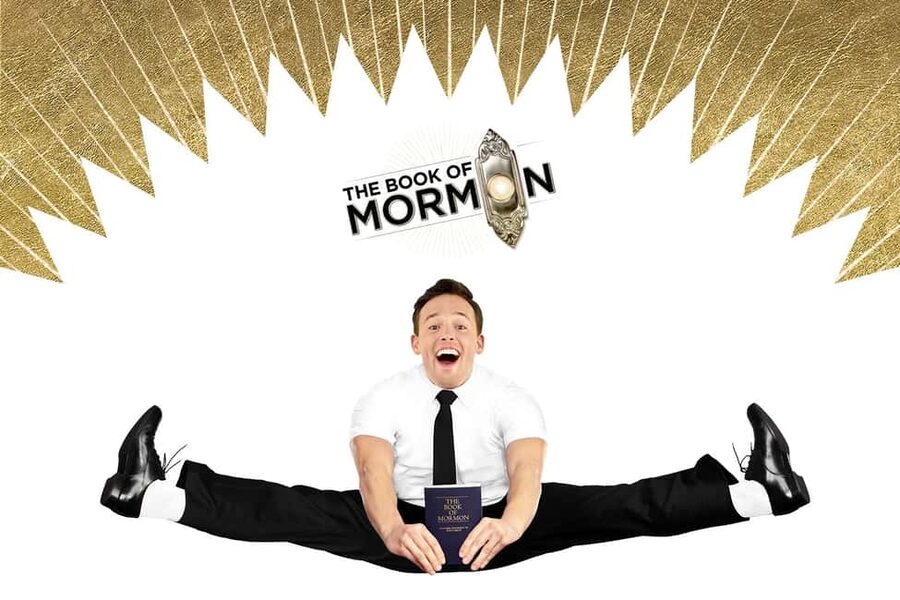 NYC: The Book of Mormon the Musical on Broadway - The Eugene O’Neill Theatre sets the evening