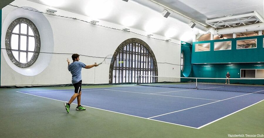 NYC: The Secrets of Grand Central Terminal - Tennis courts above a railroad terminal