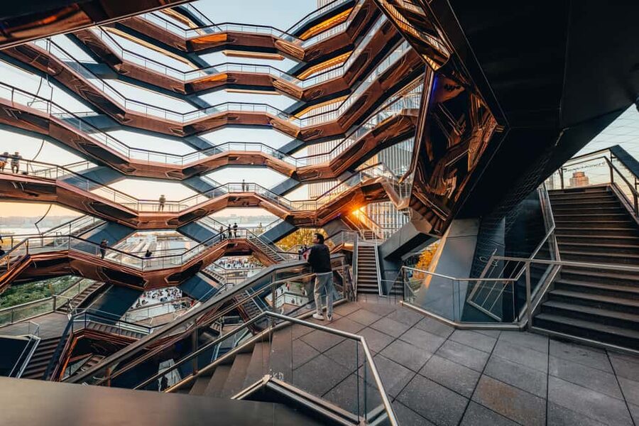 NYC: Vessel at Hudson Yards Admission Ticket - The Best Photos Come From Looking Up and Back