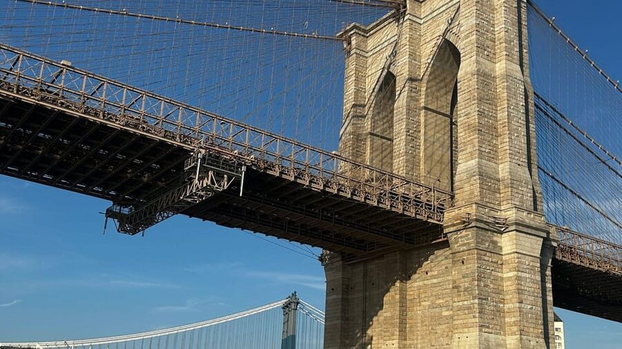 NYC Views from Brooklyn Bridge & DUMBO with Ferry Tickets - Starting beside Brooklyn Bridge City Hall