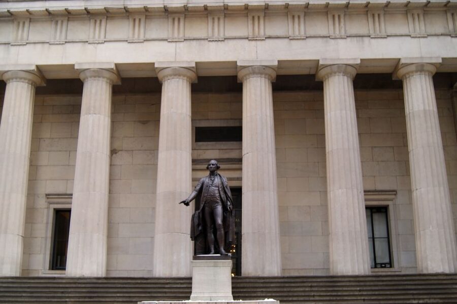 NYC: Wall Street and Financial District Walking Tour - Fearless Girl, Charging Bull, and the finish on Broadway