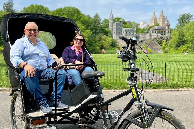 Official Central Park Pedicab Tours - The VIP option reaches Times Square and Rockefeller Center