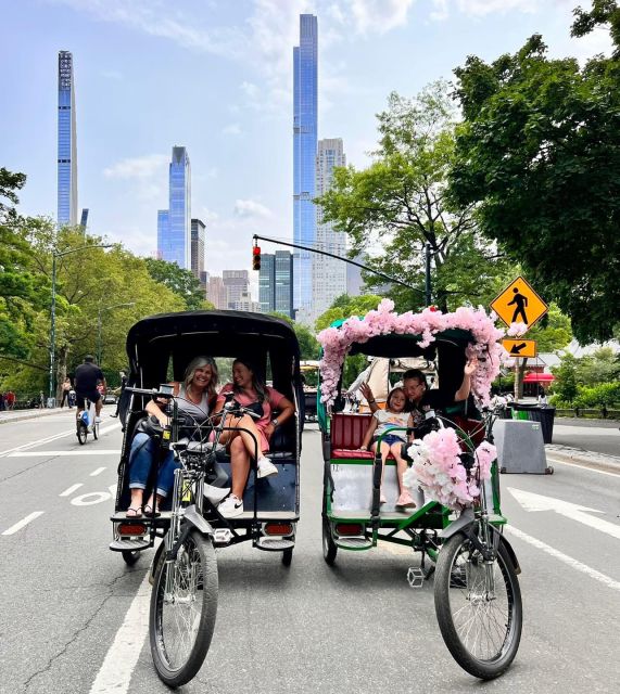 Official Pedicab Guided & Private Tours in Central Park - Starting near Sixth Avenue and Central Park South