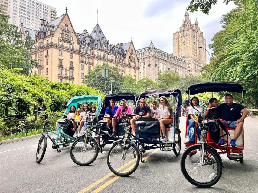 Official Pedicab Movies & TV Shows Tours in Central Park - Key points at a glance