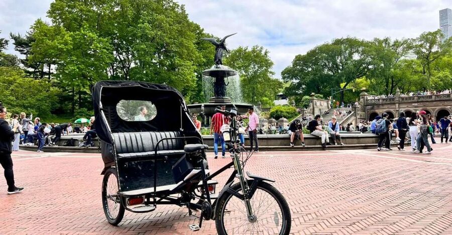 Official Pedicab Movies & TV Shows Tours in Central Park - Bethesda Fountain, Alice, and the park’s best photo stops