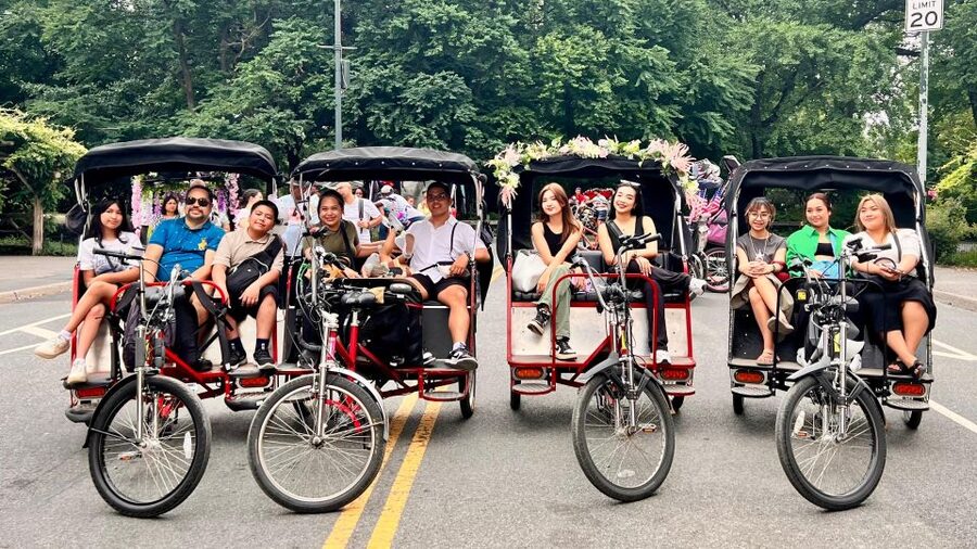 Official Pedicab Movies & TV Shows Tours in Central Park - The Reservoir and Conservatory Garden