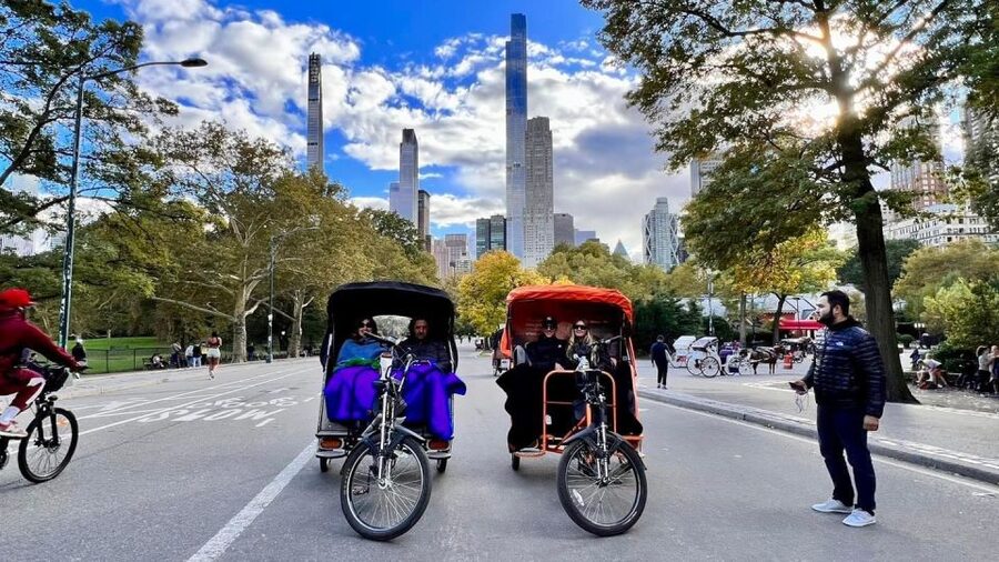 Official Pedicab Tours - Strawberry Fields, the Dakota, and Movie Connections