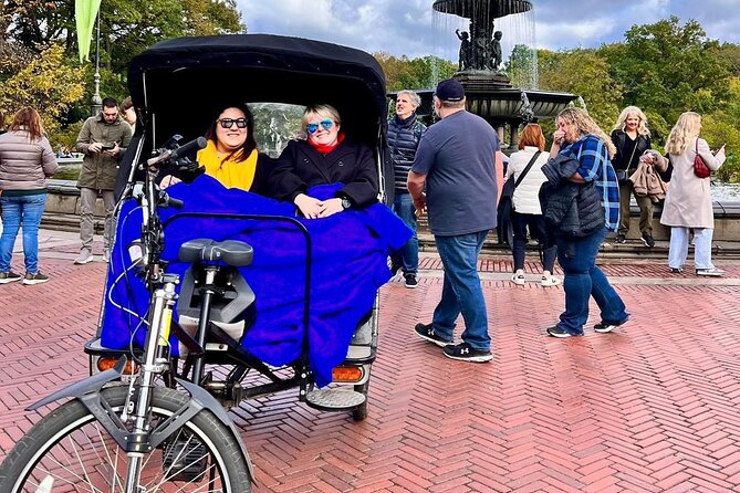 Official Pedicab Tours in Central Park NYC - The Carousel, Gapstow Bridge, and movie locations
