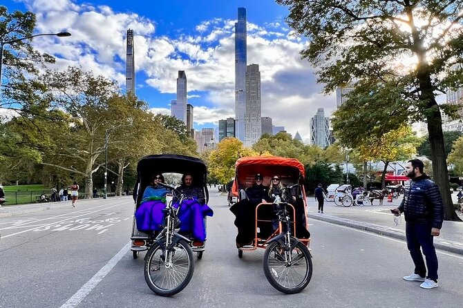 Official Pedicab Tours in Central Park NYC - Cherry Hill, Bow Bridge, and the Lake