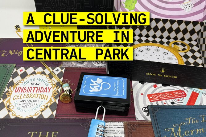 Outdoor Escape Room in New York City - Central Park - Turning Central Park into a giant escape room