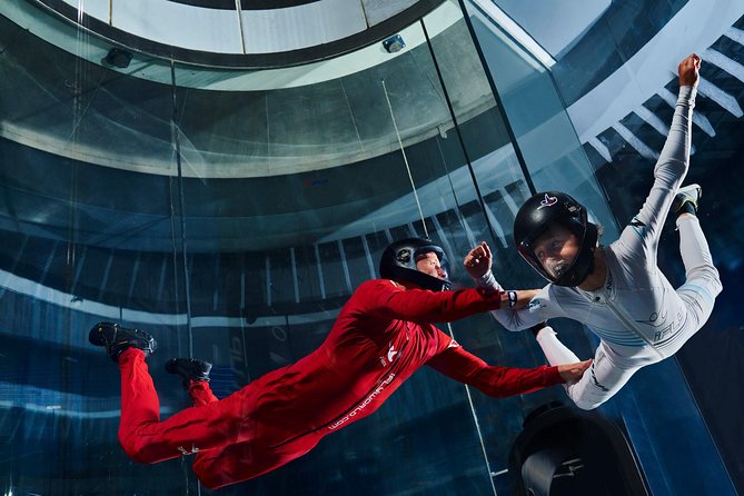 Paramus Indoor Skydiving Experience with 2 Flights & Personalized Certificate - Training, flight suits, and the first 60 seconds
