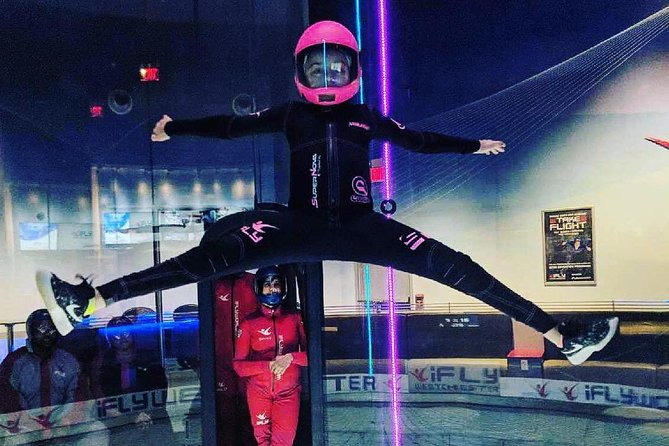 Paramus Indoor Skydiving Experience with 2 Flights & Personalized Certificate - What the $114 price includes