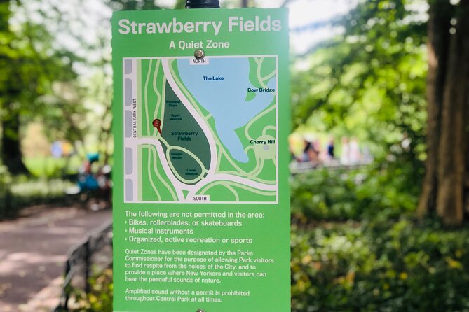 Pedicab Tours Central Park - Strawberry Fields and John Lennon’s Dakota