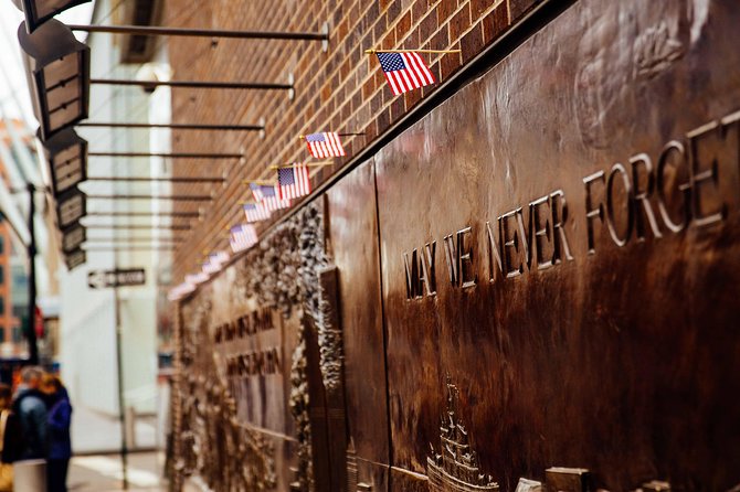 Private 9/11 Memorial and Ground Zero Walking Tour with Optional One World Observatory - The 9/11 Memorial pools and the names of the victims