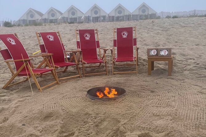 Private Beach Fire Montauk - Arriving at Kirk Park Beach for a 7 p.m. fire