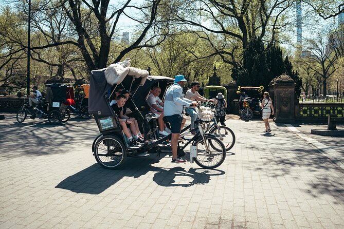 Private Central Park Guided Pedicab Tour - Strawberry Fields and the John Lennon Memorial