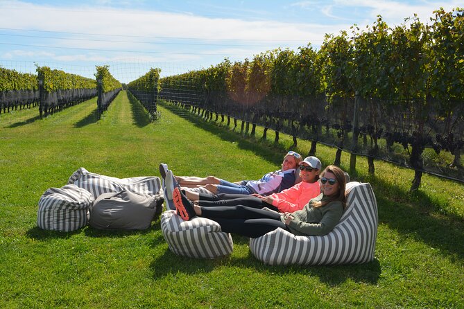 Private Guided Wine Country Bike Tour in Mattituck - Choosing a first vineyard in Cutchogue