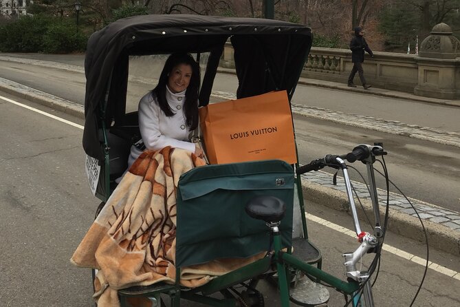 Private Hop on Hop off Central Park Pedicab Tour - The Boathouse and the Lake