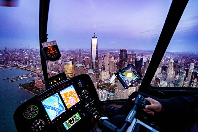 Private Romantic NYC Helicopter Scenic Charter with Champagne - What you will see over the harbor