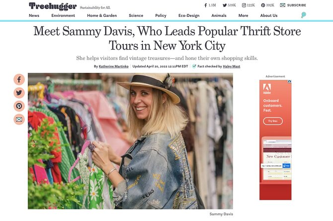 Private Secondhand Bargain Shopping & Styling Tour with a Personal Shopper - Finishing near Union Square