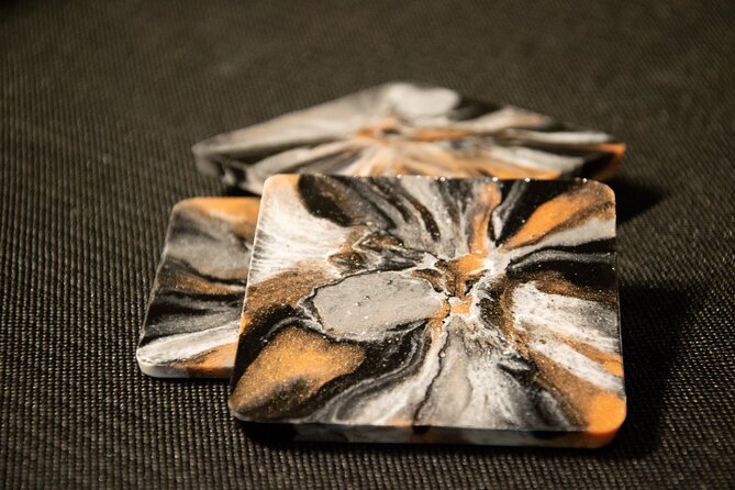 Resin Artwork in a Nolita Artist's Studio - What the $80 price buys you