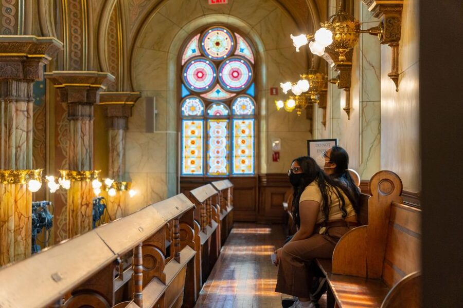 Self-Guided Tour of the Museum at Eldridge Street - Entering the 1887 Eldridge Street Synagogue