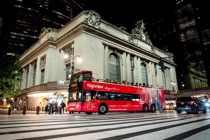 Skyline Night Bus Audio Narrated Tour Experience - Key points to know before boarding