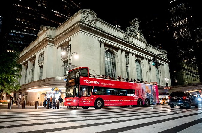 Skyline Night Bus Audio Narrated Tour Experience - Crossing the East River by sight