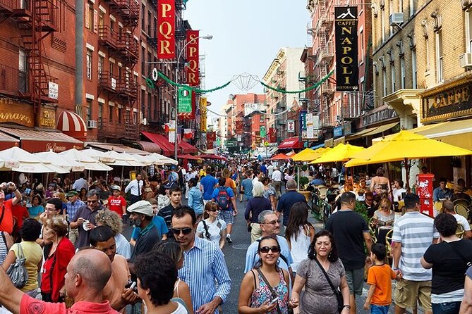 SoHo, Little Italy, and Chinatown NYC Guided Walking Tour - Chinatown, from markets to Mosco Street dumplings