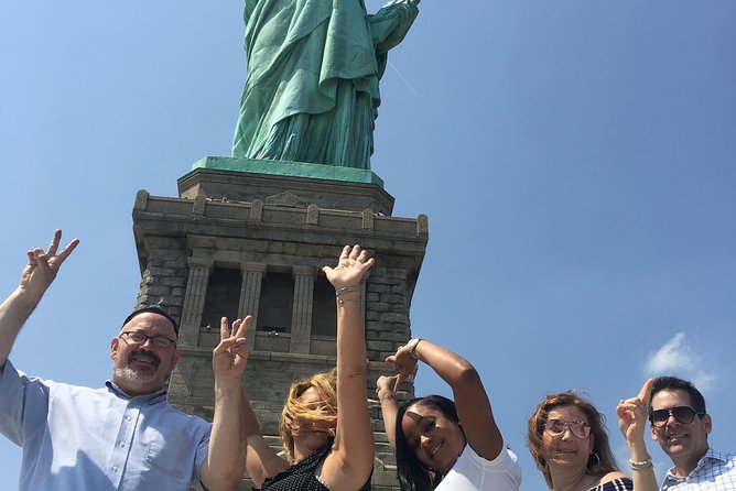 Statue of Liberty, Ellis Island, and 9/11 Memorial Guided Tour - The 9/11 Memorial Pools and Liberty Park