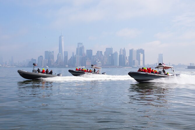 Statue of Liberty Speedboat Tour - from Chelsea Piers - Little Island looks different from the water