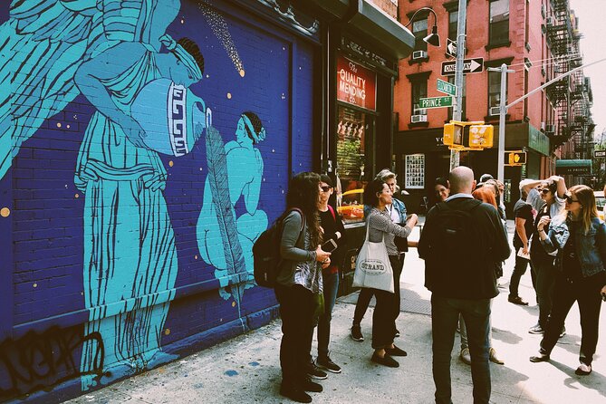 Street art tour at Soho - The Wall, a giant work hiding in plain sight