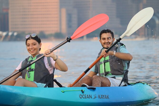 Sunset Kayak Tour - Learning the paddle basics before heading out